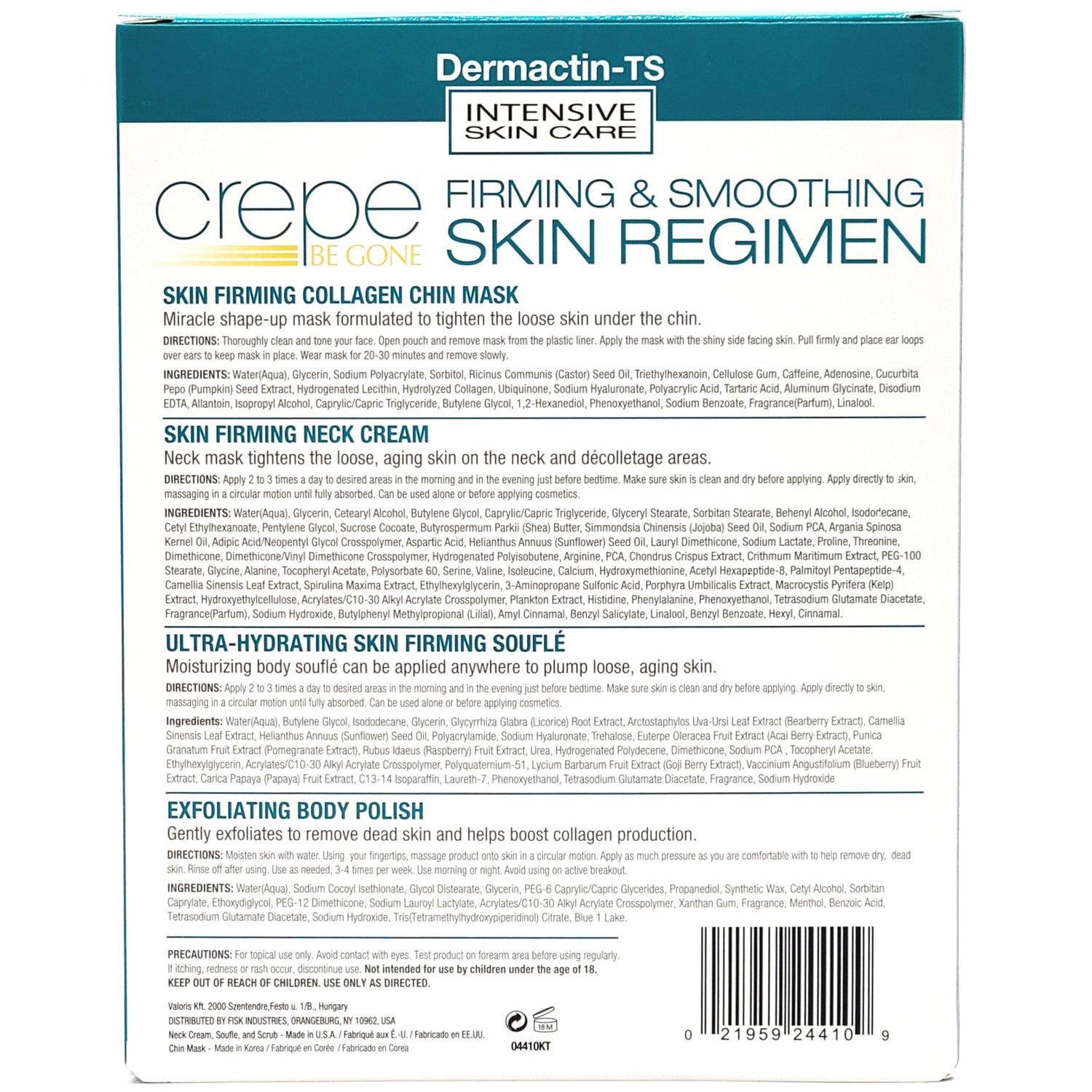 Crepe Be Gone Firming & Smoothing Skin Regimen 4-PC Set