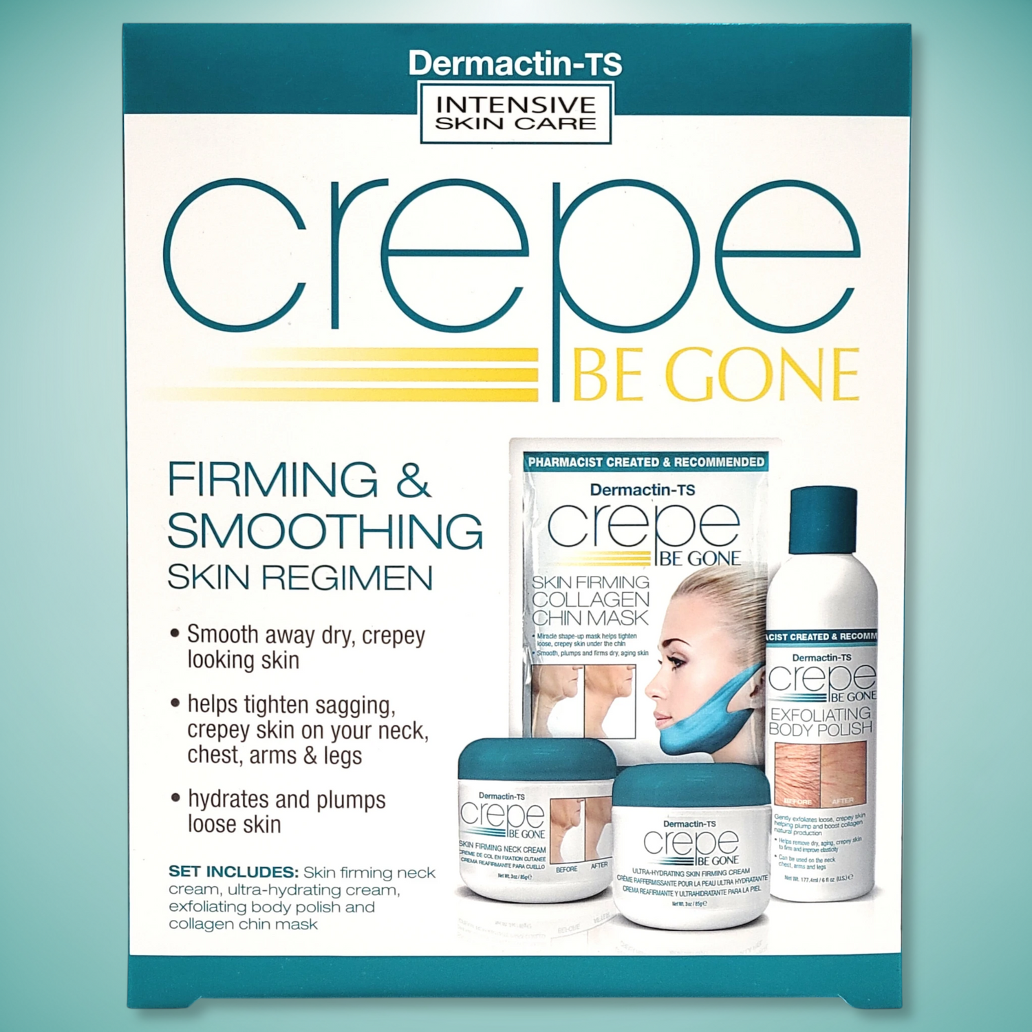 Crepe Be Gone Firming & Smoothing Skin Regimen 4-PC Set